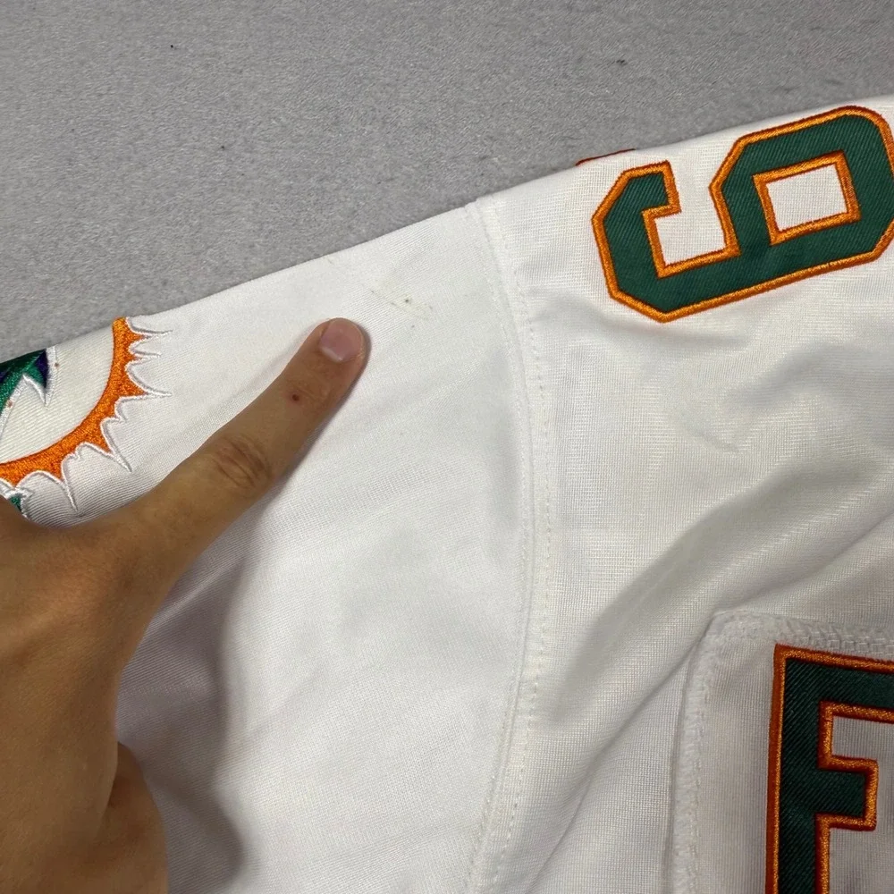 Nike Mens Miami Dolphins Minkah Fitzpatrick 29 Football Jersey White Medium